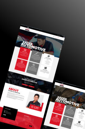 Web Design Xavier Automotive Website